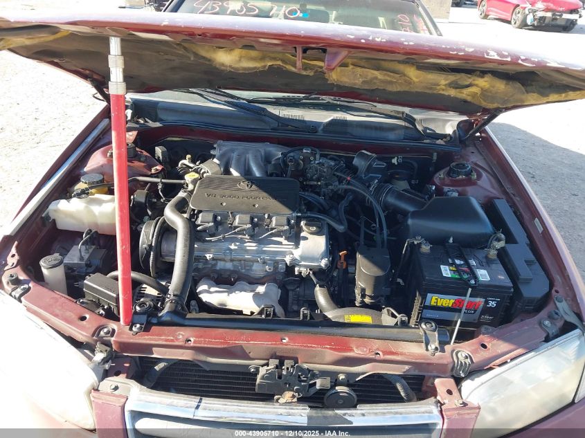 2000 Toyota Camry VIN: JT2ZBF22K7Y025485 Lot: 43905710