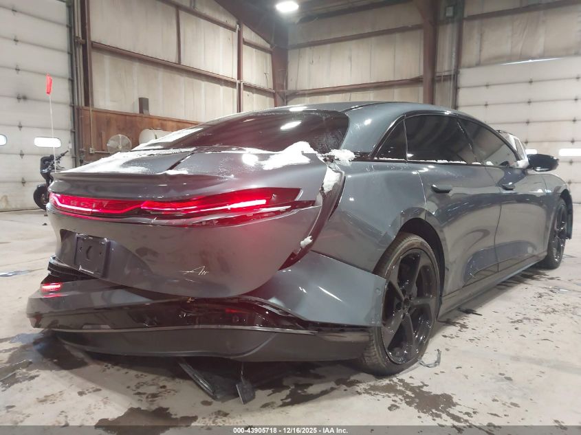 2025 Lucid Air Pure VIN: 50EA1PGA1SA004558 Lot: 43905718