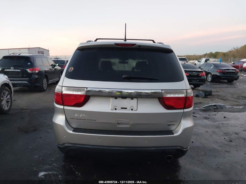 2012 Dodge Durango Crew VIN: 1C4RDHDG6CC285629 Lot: 43905724