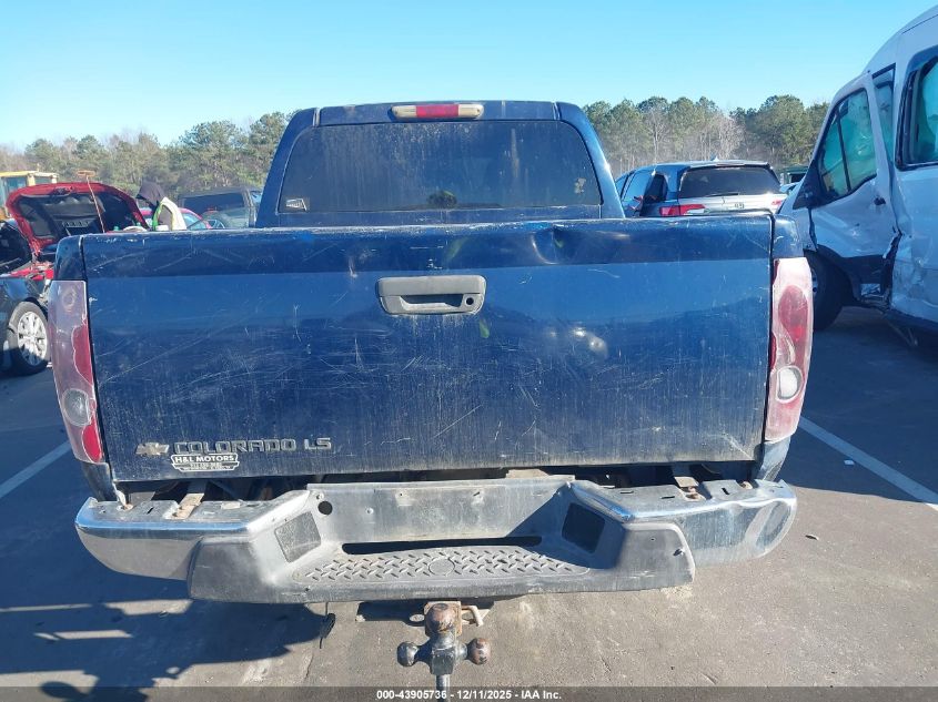 2004 Chevrolet Colorado Ls VIN: 1GCDS136548190807 Lot: 43905736