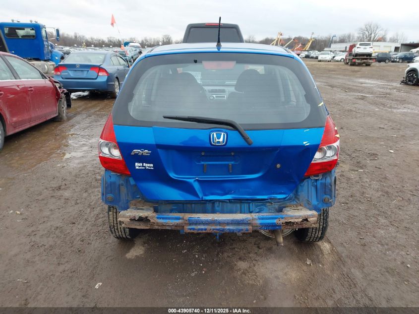 2008 Honda Fit VIN: JHMGD38458S068126 Lot: 43905740
