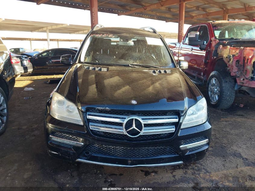 2012 Mercedes-Benz Gl 450 4Matic VIN: 4JGBF7BE5CA778118 Lot: 43905751