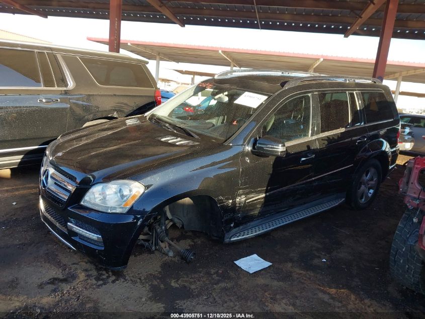 2012 Mercedes-Benz Gl 450 4Matic VIN: 4JGBF7BE5CA778118 Lot: 43905751