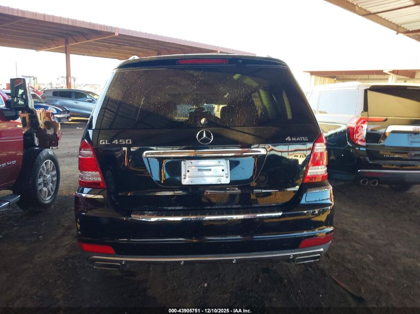 2012 Mercedes-Benz Gl 450 4Matic VIN: 4JGBF7BE5CA778118 Lot: 43905751