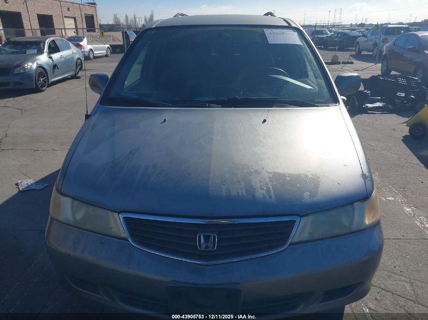2000 Honda Odyssey Ex VIN: 2HKRL1864YH586312 Lot: 43905753