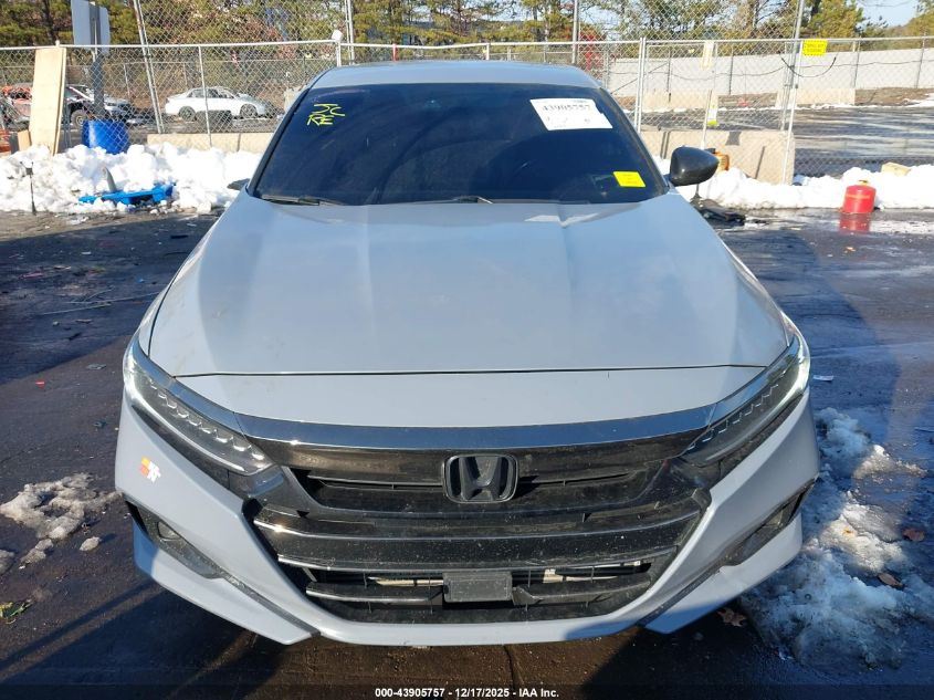 2022 Honda Accord Sport VIN: 1HGCV1F3XNA064605 Lot: 43905757