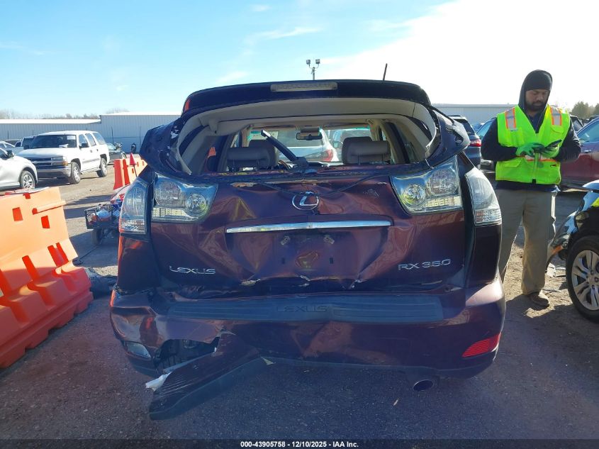 2008 Lexus Rx 350 VIN: JTJGK31U880012210 Lot: 43905758