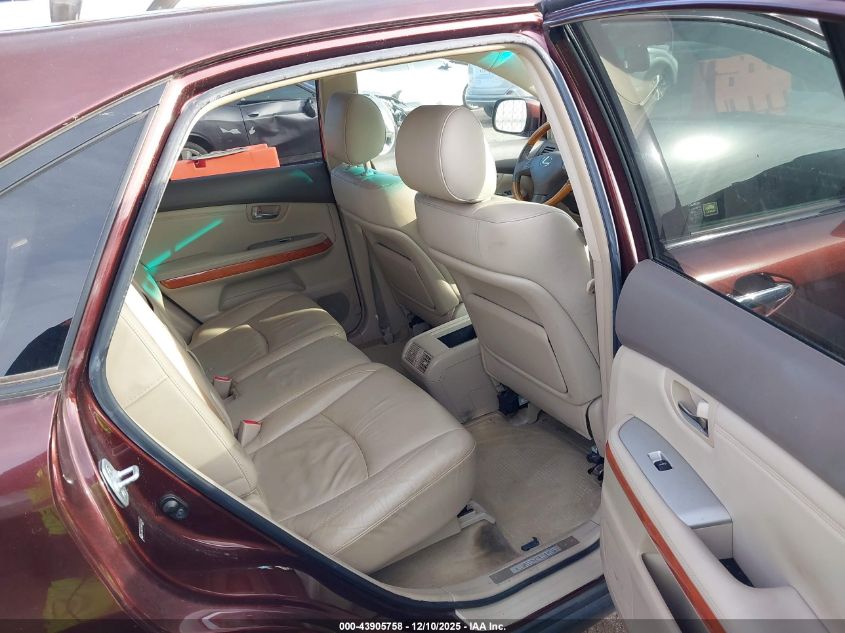 2008 Lexus Rx 350 VIN: JTJGK31U880012210 Lot: 43905758