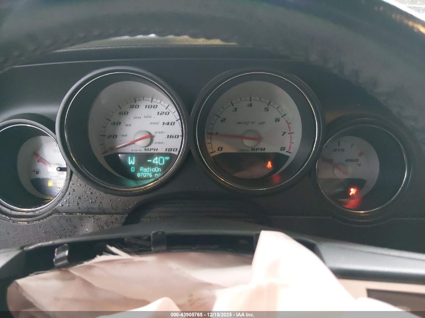 2010 Dodge Challenger Srt8 VIN: 2B3CJ7DW4AH130590 Lot: 43905765