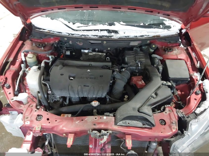 2017 Mitsubishi Lancer Es/Se/Sel VIN: JA32V2FW0HU009530 Lot: 43905794