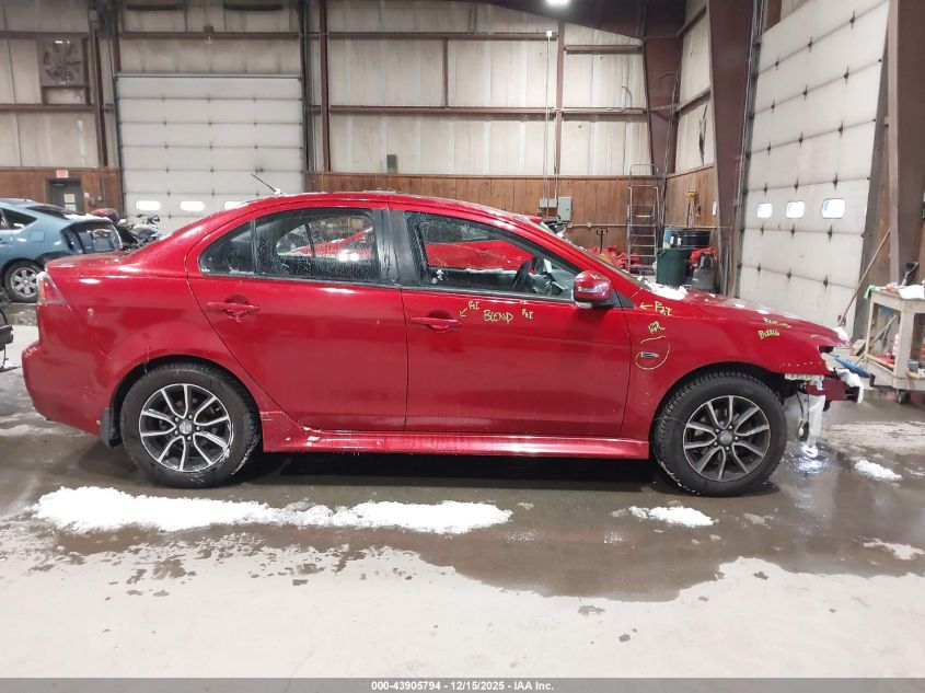 2017 Mitsubishi Lancer Es/Se/Sel VIN: JA32V2FW0HU009530 Lot: 43905794