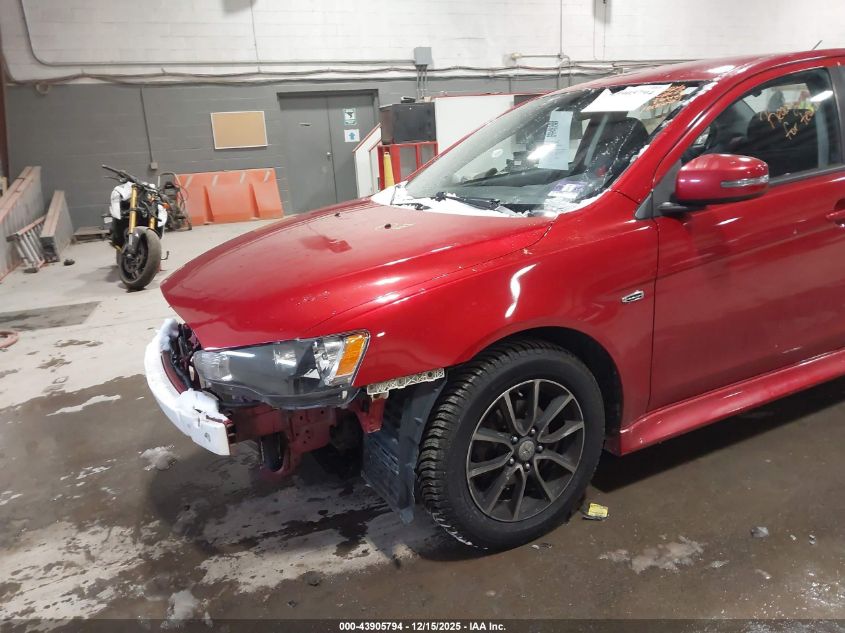 2017 Mitsubishi Lancer Es/Se/Sel VIN: JA32V2FW0HU009530 Lot: 43905794