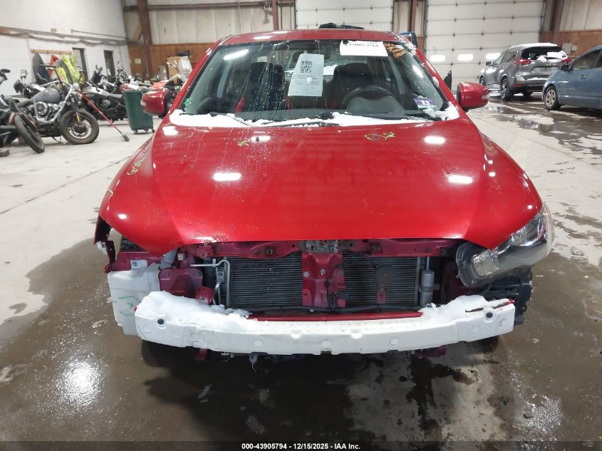 2017 Mitsubishi Lancer Es/Se/Sel VIN: JA32V2FW0HU009530 Lot: 43905794