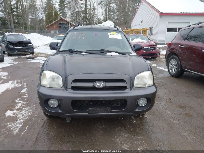 2006 Hyundai Santa Fe Gls/Limited VIN: KM8SC73E86U095470 Lot: 43905811