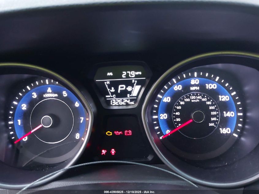 2015 Hyundai Elantra Se VIN: 5NPDH4AE5FH551533 Lot: 43905825