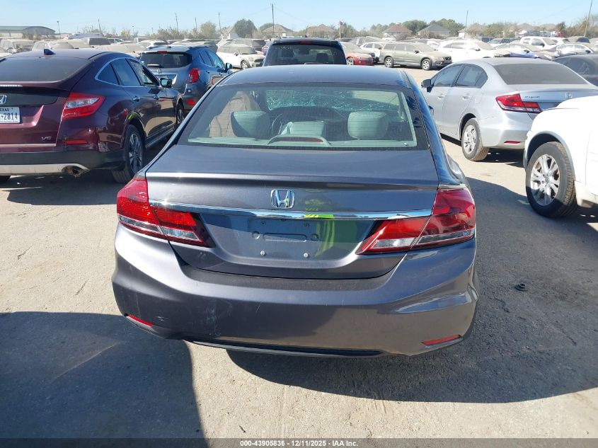 2015 Honda Civic Lx VIN: 19XFB2F57FE007059 Lot: 43905836