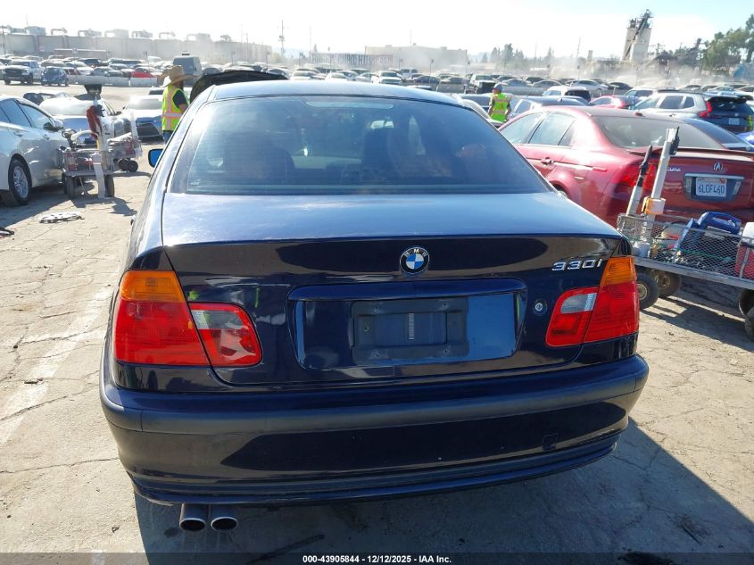 2001 BMW 330 I VIN: WBAAV53431FJ69457 Lot: 43905844