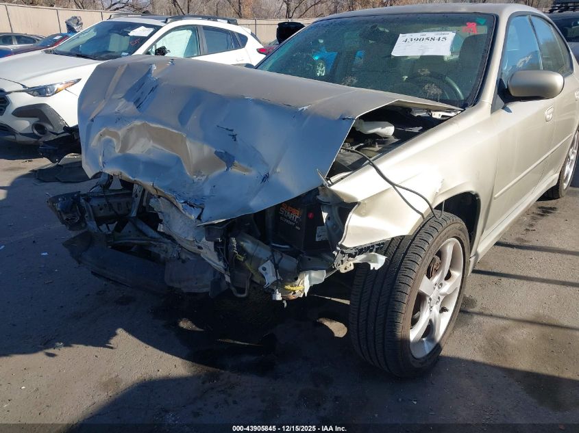 2008 Subaru Legacy 2.5I VIN: 4S3BL616987226904 Lot: 43905845