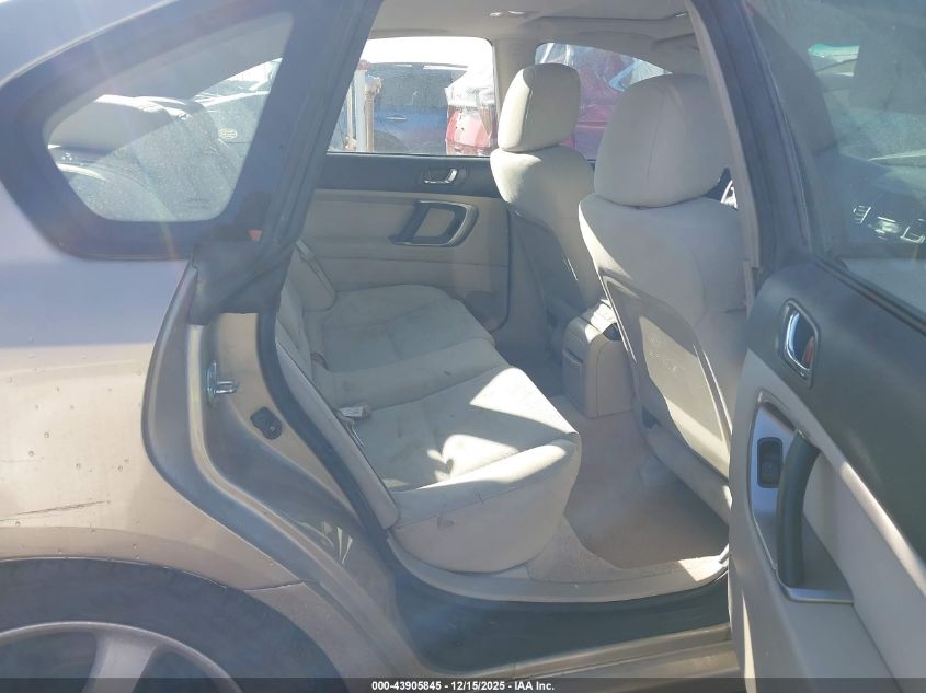 2008 Subaru Legacy 2.5I VIN: 4S3BL616987226904 Lot: 43905845