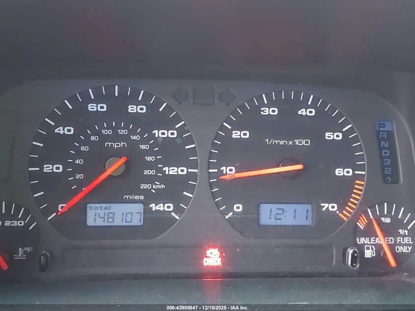 2000 Volkswagen Cabrio Gls VIN: 3VWDC21V9YM806861 Lot: 43905847