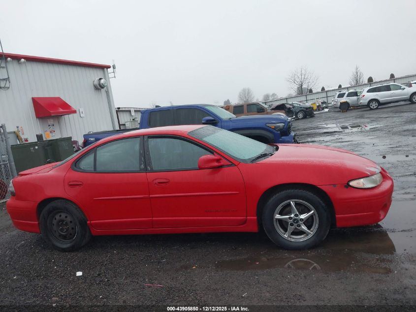 1999 Pontiac Grand Prix Gt VIN: 1G2WP52KXXF220100 Lot: 43905850