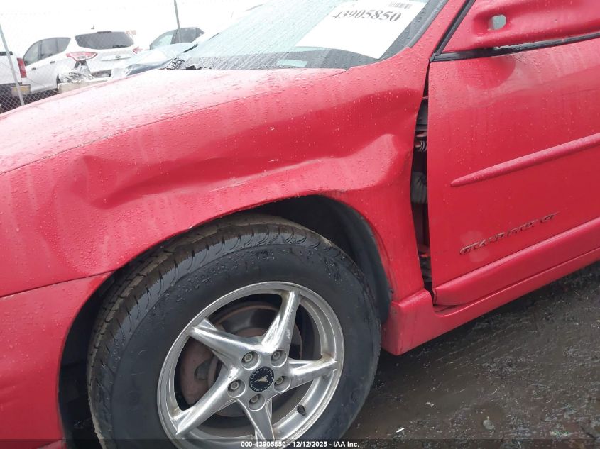 1999 Pontiac Grand Prix Gt VIN: 1G2WP52KXXF220100 Lot: 43905850
