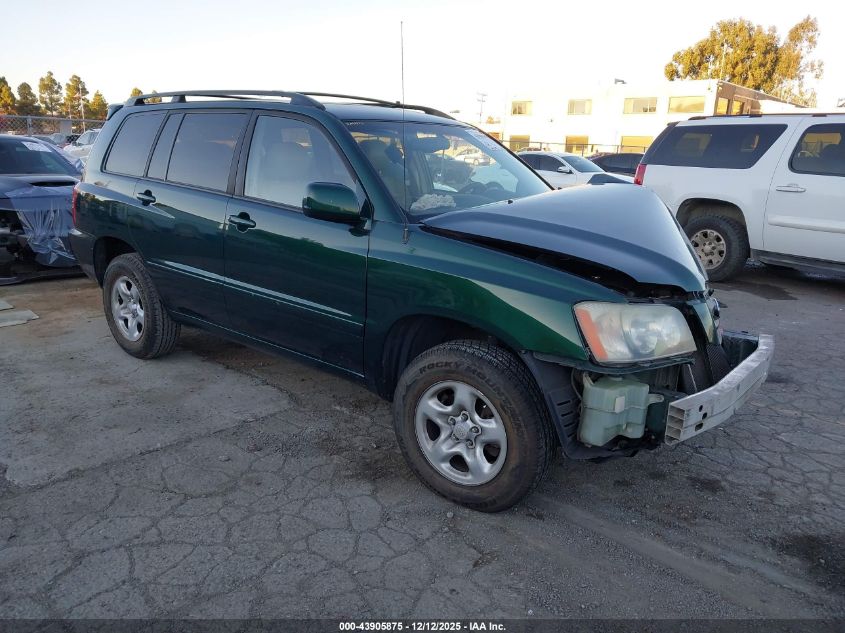 2001 Toyota Highlander