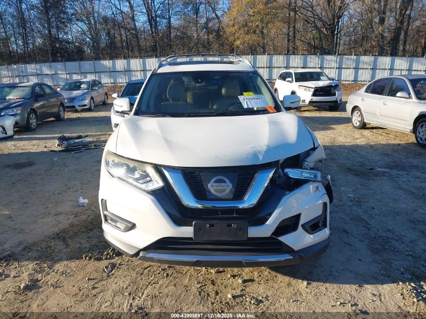 2017 Nissan Rogue Sl VIN: 5N1AT2MT4HC798617 Lot: 43905897