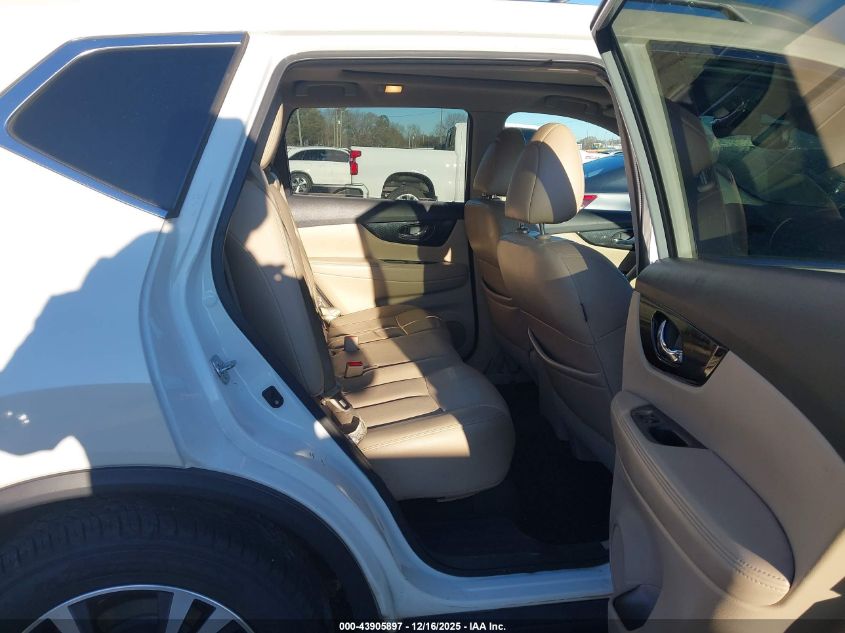 2017 Nissan Rogue Sl VIN: 5N1AT2MT4HC798617 Lot: 43905897