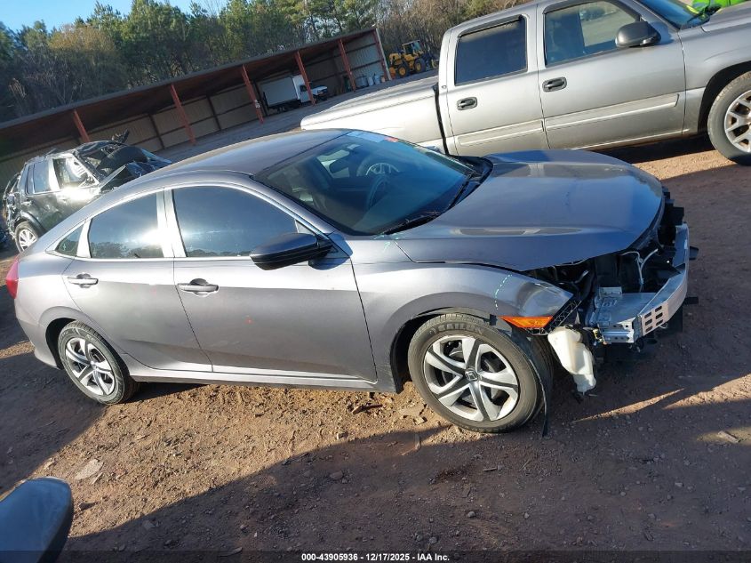 2017 Honda Civic Lx VIN: 19XFC2F59HE070888 Lot: 43905936