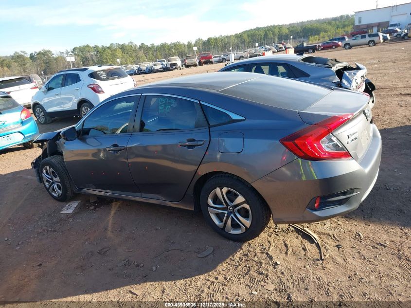 2017 Honda Civic Lx VIN: 19XFC2F59HE070888 Lot: 43905936