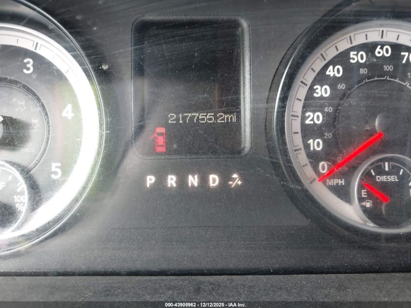 2014 Ram 2500 Tradesman VIN: 3C6UR5HL4EG263959 Lot: 43905962