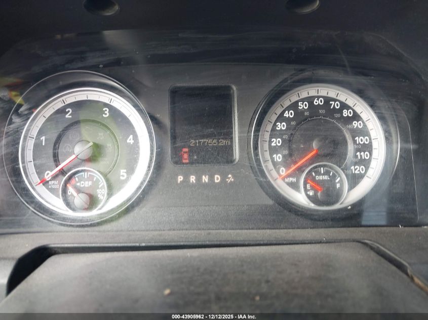 2014 Ram 2500 Tradesman VIN: 3C6UR5HL4EG263959 Lot: 43905962