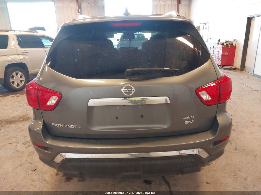 2020 Nissan Pathfinder Sv 4Wd VIN: 5N1DR2BM4LC605799 Lot: 43905961