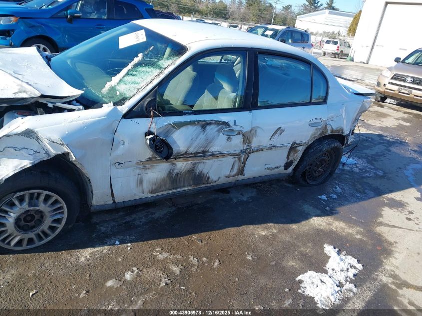 2002 Chevrolet Malibu VIN: 1G1ND52J52M566012 Lot: 43905978