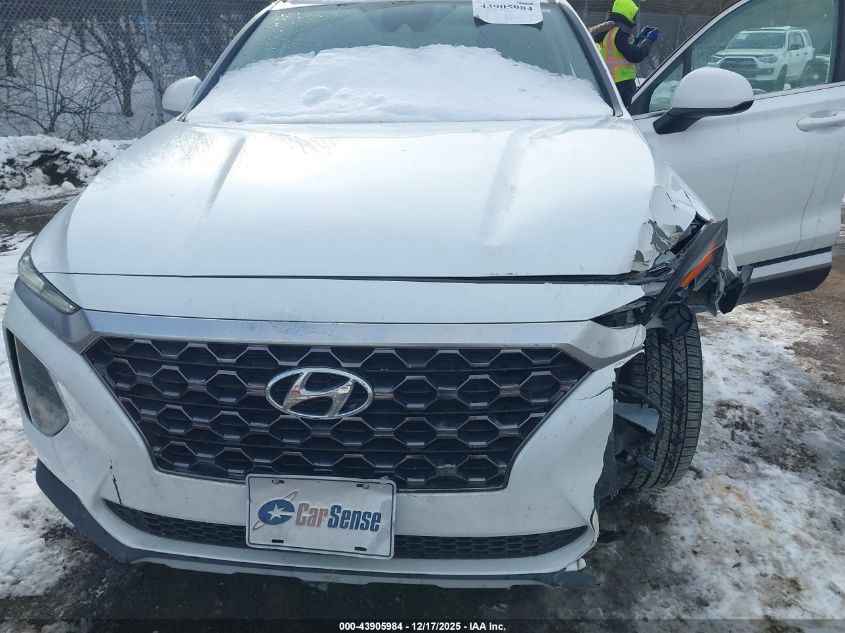 2019 Hyundai Santa Fe Se VIN: 5NMS2CAD9KH115379 Lot: 43905984