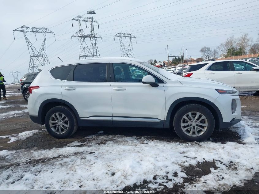 2019 Hyundai Santa Fe Se VIN: 5NMS2CAD9KH115379 Lot: 43905984