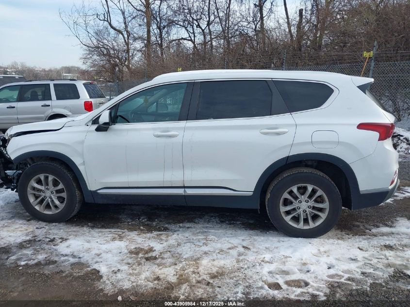 2019 Hyundai Santa Fe Se VIN: 5NMS2CAD9KH115379 Lot: 43905984