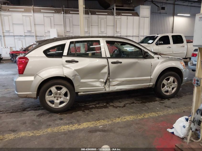 2008 Dodge Caliber Sxt VIN: 1B3HB48B38D624438 Lot: 43905985