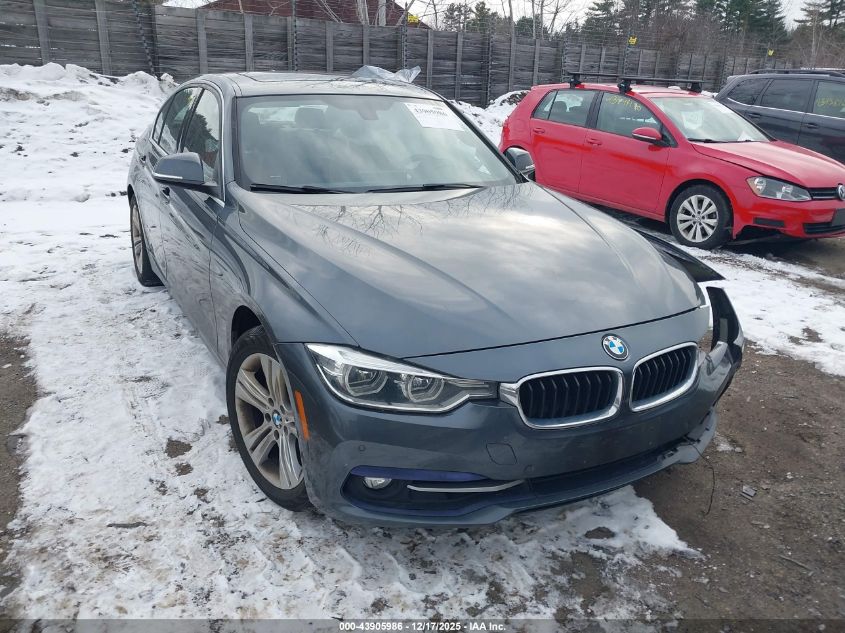 2017 BMW 330I xDrive VIN: WBA8D9G55HNU59033 Lot: 43905986