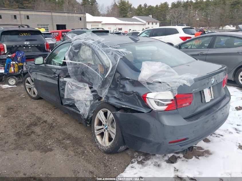 2017 BMW 330I xDrive VIN: WBA8D9G55HNU59033 Lot: 43905986