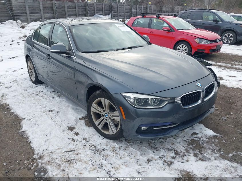 2017 BMW 330I xDrive VIN: WBA8D9G55HNU59033 Lot: 43905986