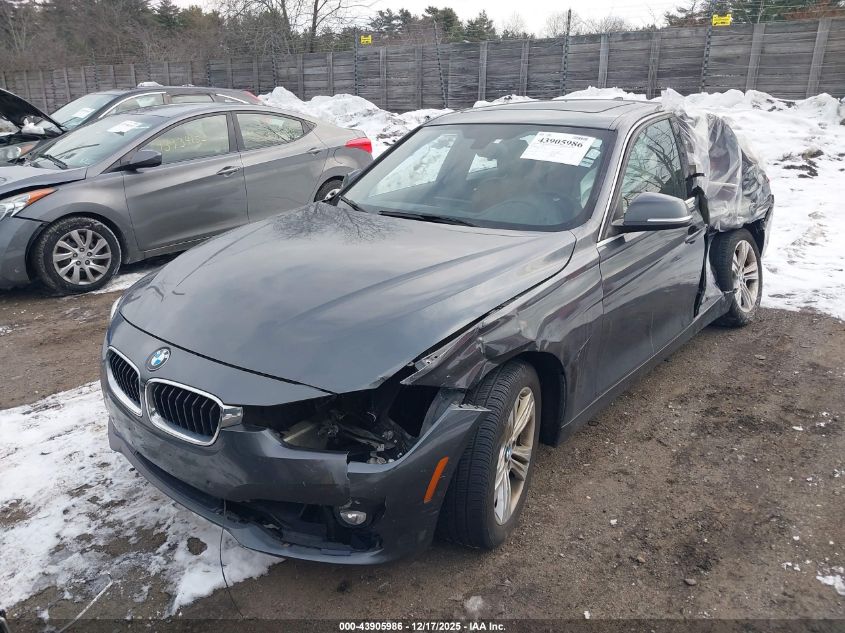 2017 BMW 330I xDrive VIN: WBA8D9G55HNU59033 Lot: 43905986