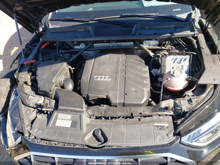 2021 Audi Q5 Premium 45 Tfsi Quattro S Tronic VIN: WA1AAAFY0M2054780 Lot: 43906035