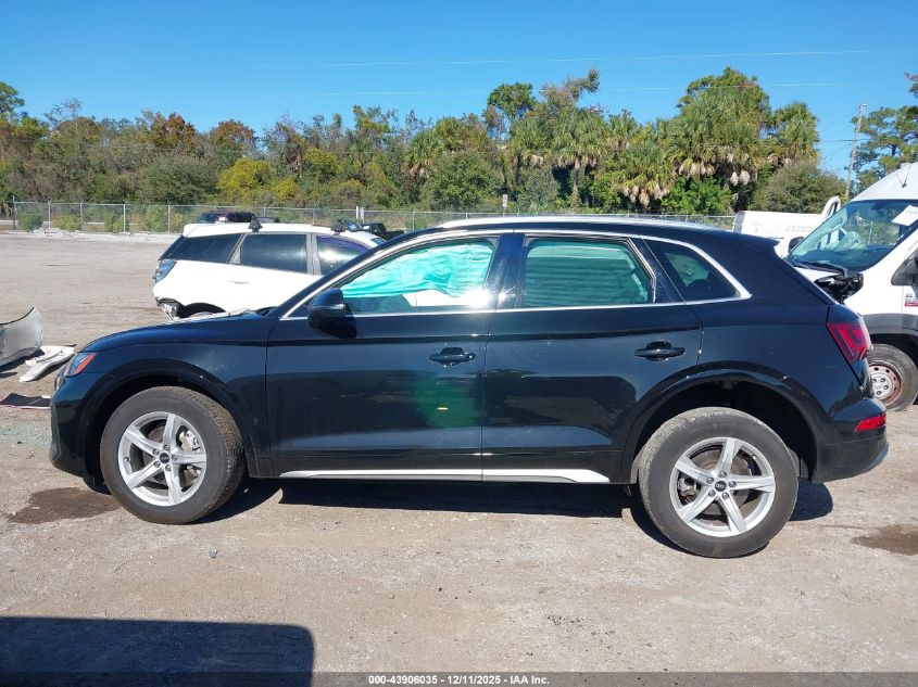 2021 Audi Q5 Premium 45 Tfsi Quattro S Tronic VIN: WA1AAAFY0M2054780 Lot: 43906035