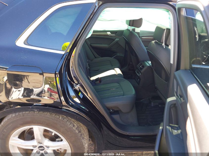 2021 Audi Q5 Premium 45 Tfsi Quattro S Tronic VIN: WA1AAAFY0M2054780 Lot: 43906035