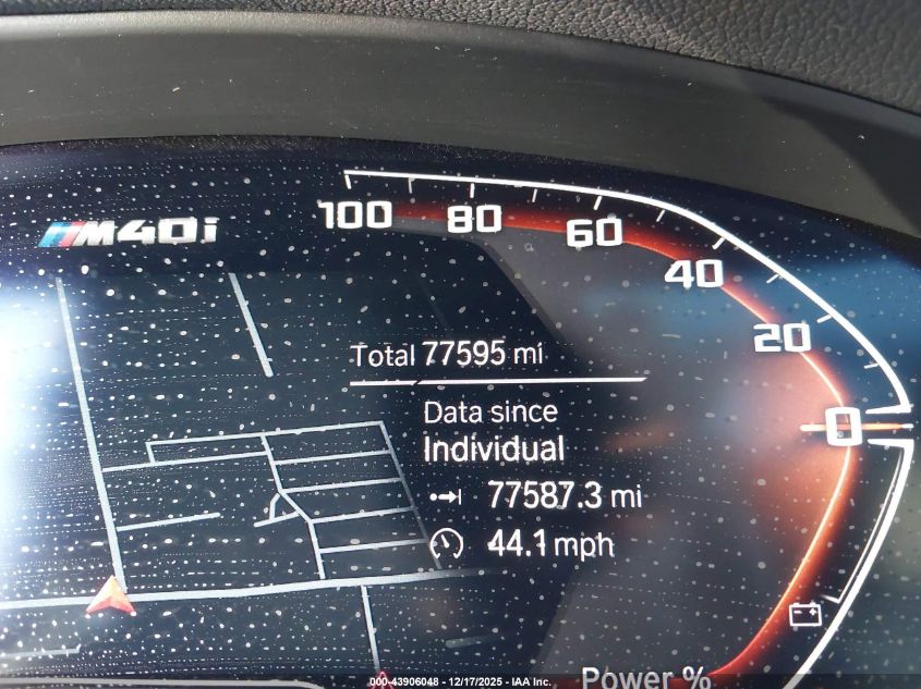 2022 BMW X3 M40I VIN: 5UX83DP00N9J67127 Lot: 43906048