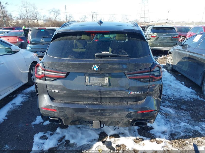 2022 BMW X3 M40I VIN: 5UX83DP00N9J67127 Lot: 43906048