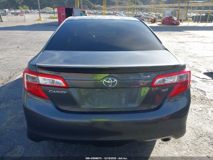 2012 Toyota Camry Se VIN: 4T1BF1FK1CU146583 Lot: 43906070