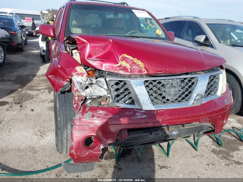 2006 Nissan Pathfinder Se VIN: 5N1AR18U76C632083 Lot: 43906075